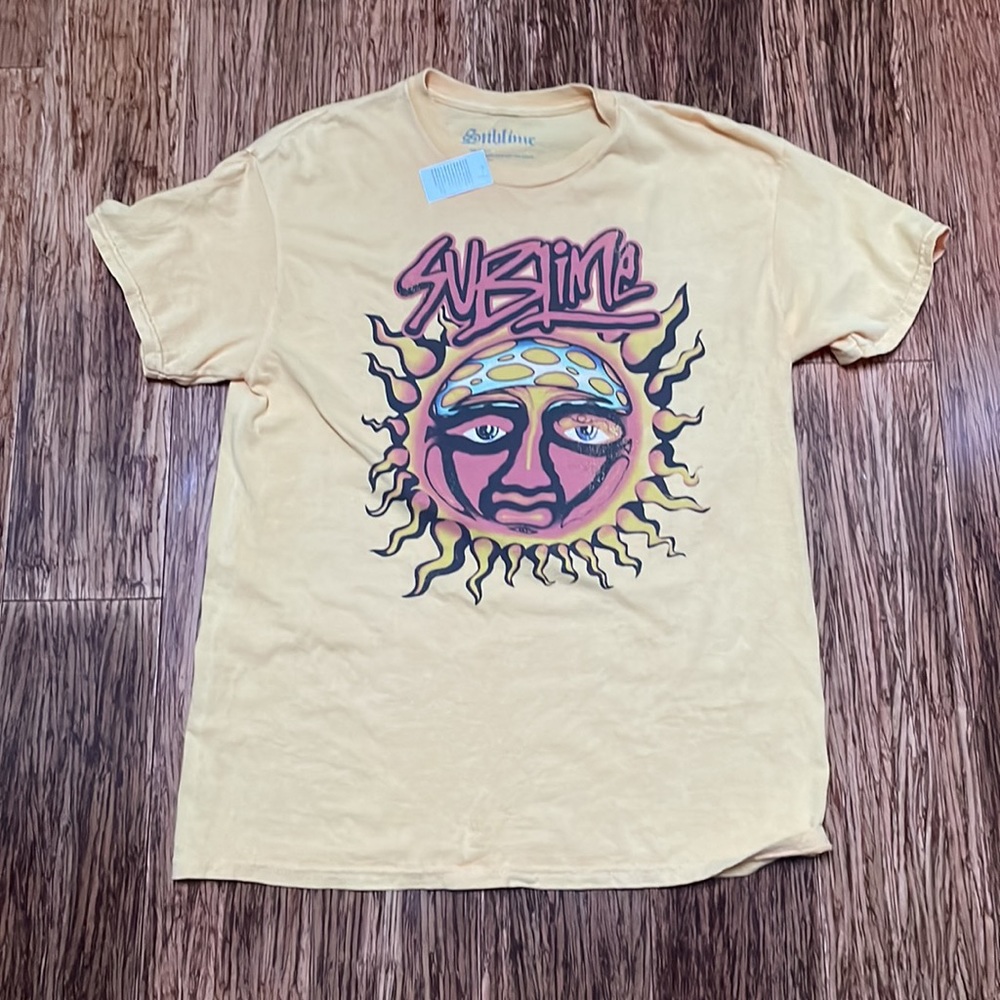 Sublime Graphic Yellow Short Sleeve Tee
